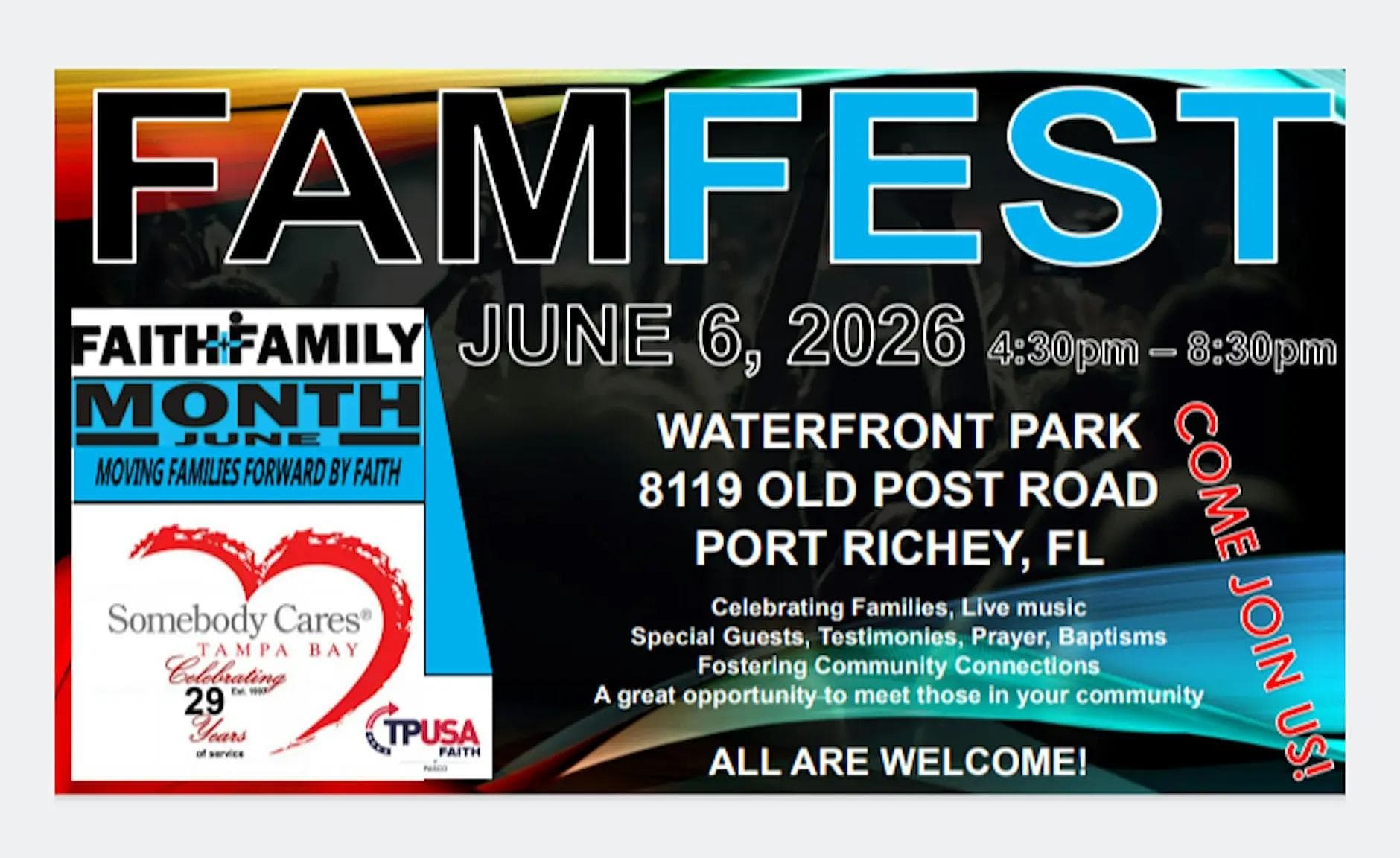 Fam Fest Port Richey 4:30pm-8:30pm